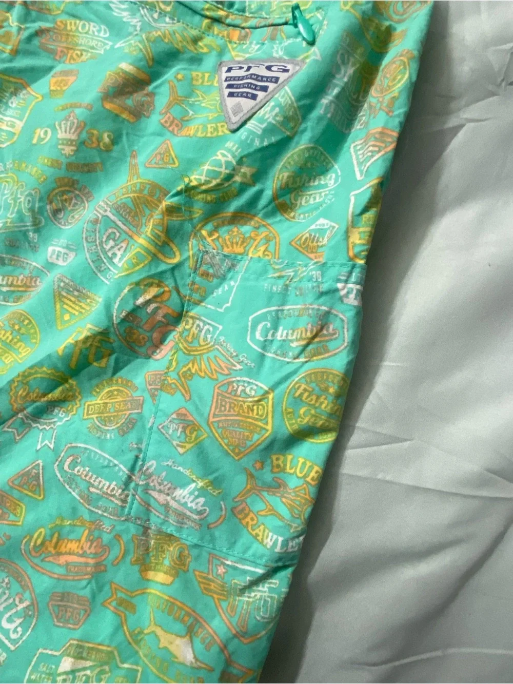 Columbia PFG Backcast III Water Shorts - Men's XXL Drawstring